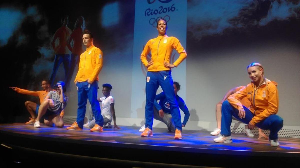 The Netherlands reveal Rio 2016 kit The Netherlands reveal Rio 2016 kit