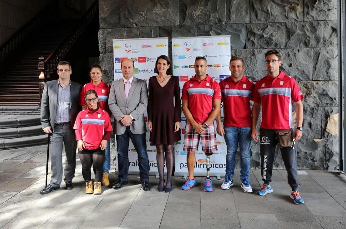 Spanish Para athletes visited 13 cities in Spain as part of promotional tour for Rio 2016.