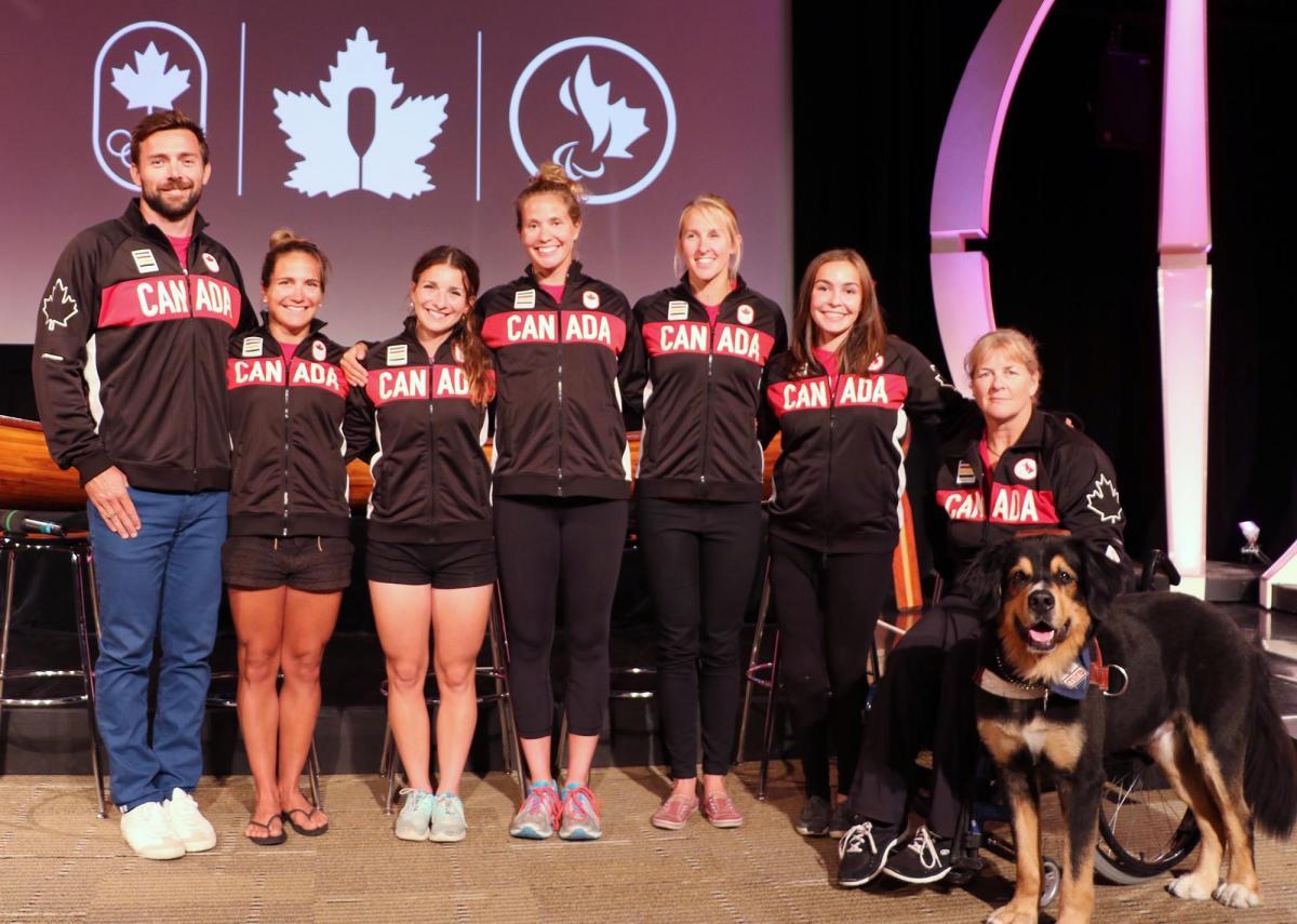 Christina Gauthier and Erica Scarff - canoe Christina Gauthier and Erica Scarff have been nominated to represent Canada in canoe at September’s Paralympic Games