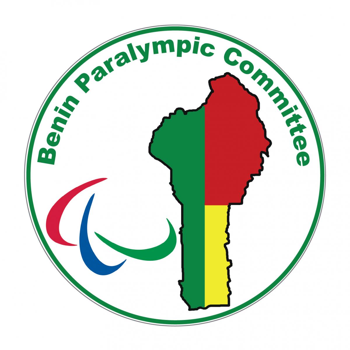 Logo of the Benin Paralympic Committee.