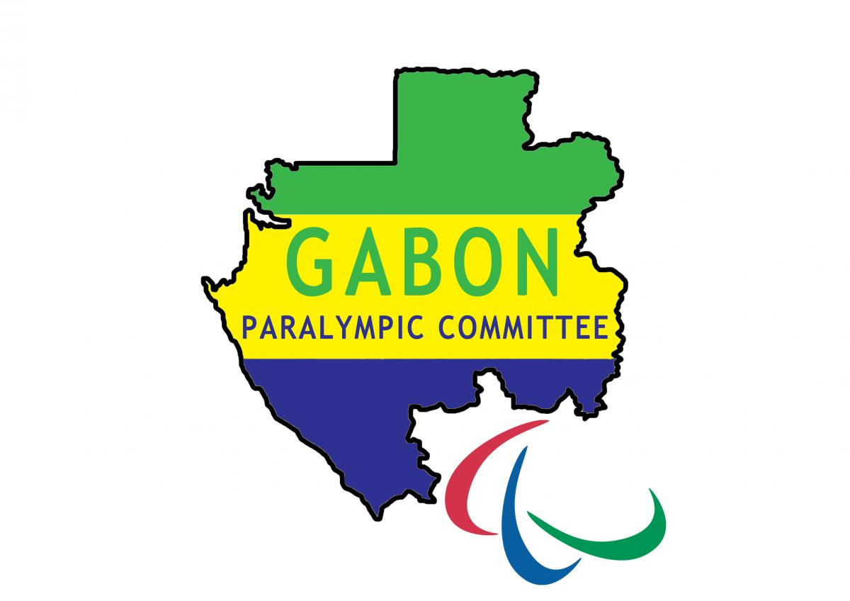 Logo of Gabon's Paralympic Committee. 