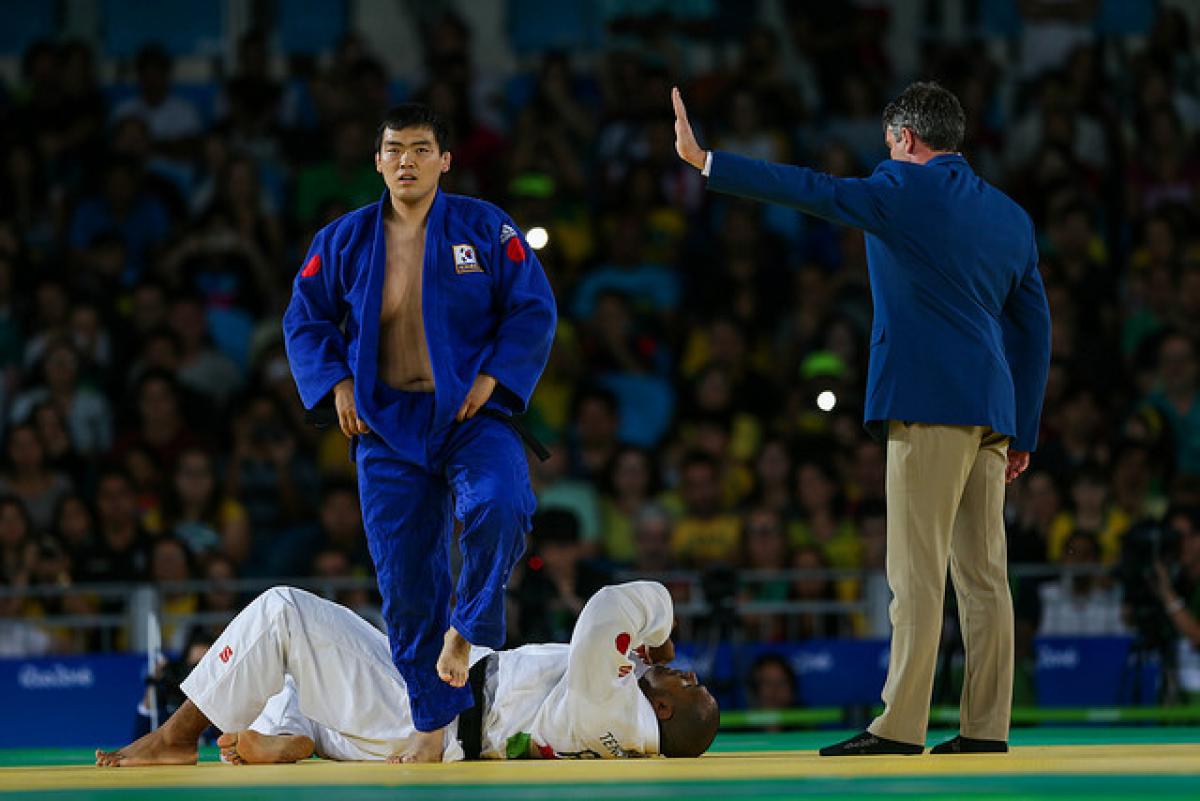 Gwanggeun Choi Rio 2016 Gwanggeun Choi in action September 10 at Rio 2016