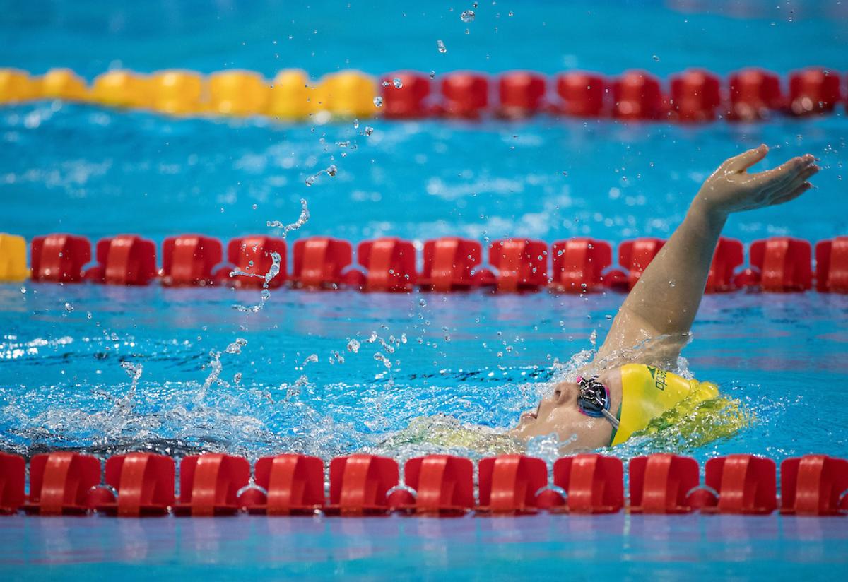 Tiffany Thomas Kane competing at Rio 2016