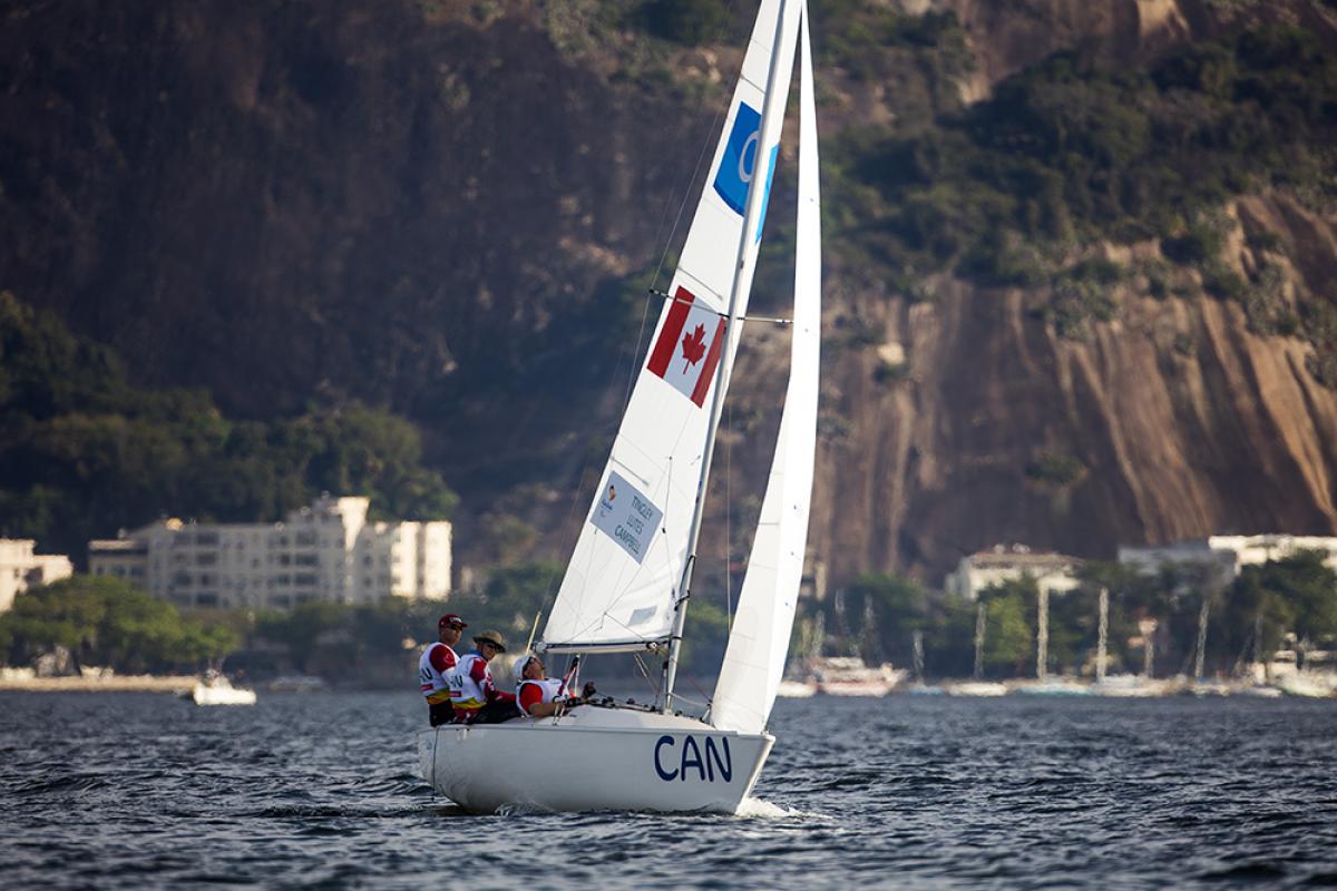 Canadian Sonar sailing team - Rio 2016