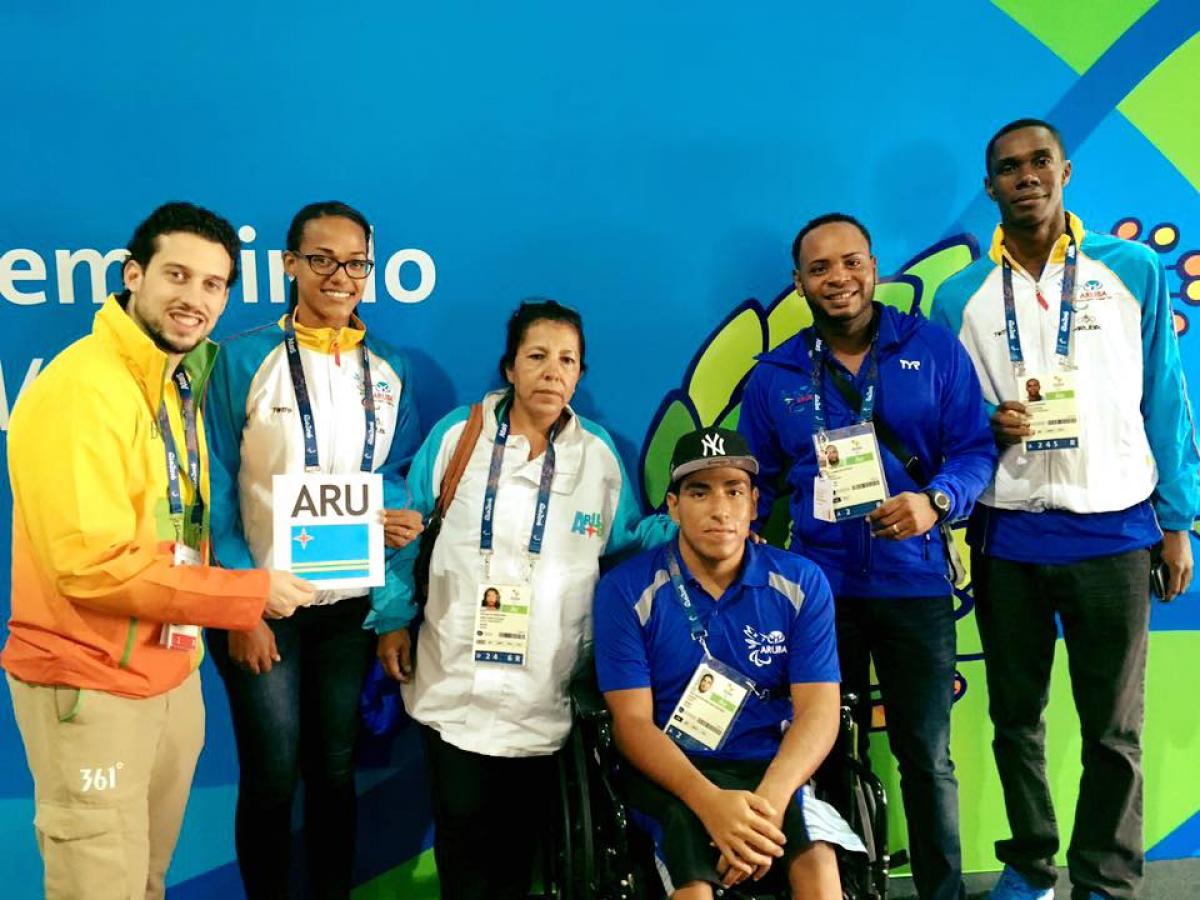 Jesus de Marchena Acevedo - Rio 2016 Group picture with Jesus de Marchena Acevedo