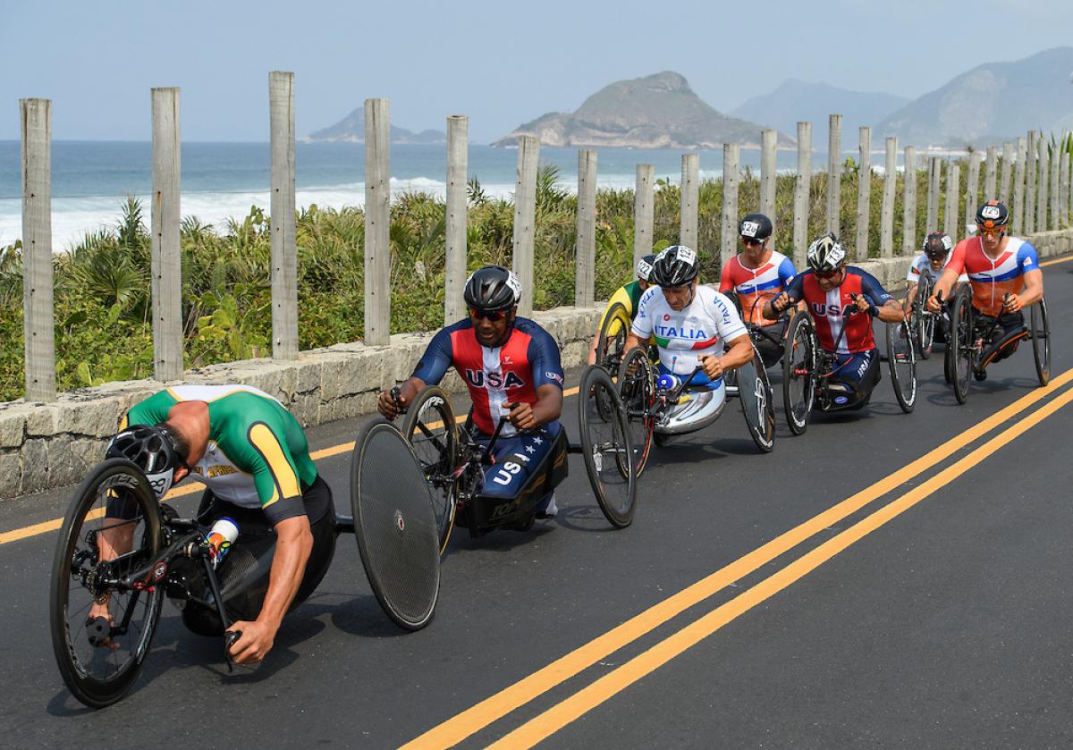 Men's Cycling Road Race H5 in Rio de Janeiro Men's Cycling Road Race H5 in Rio de Janeiro