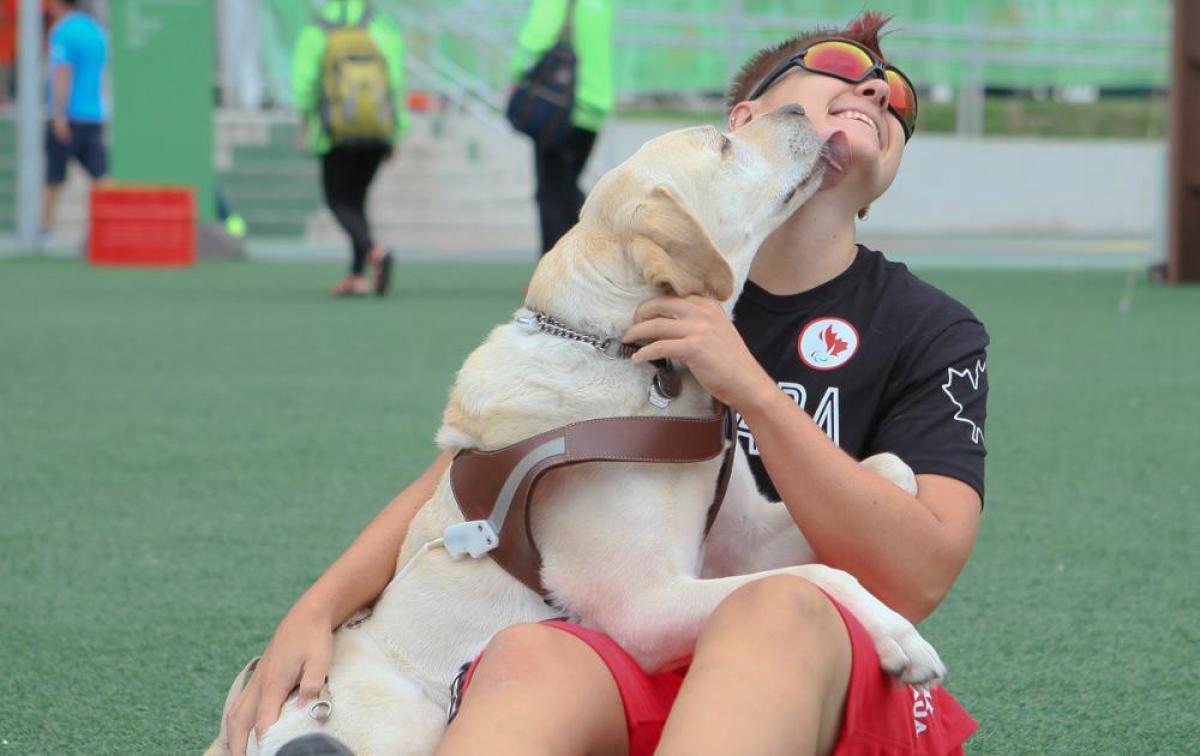 Side by side, Lexington Pão de Queijo and Ness Murby are the perfect team (Photo: Rio 2016/Thelma Vidales)