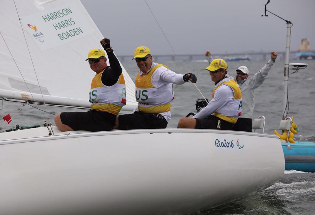 Australian Sonar team - Rio 2016 Australian Sonar team - Rio 2016