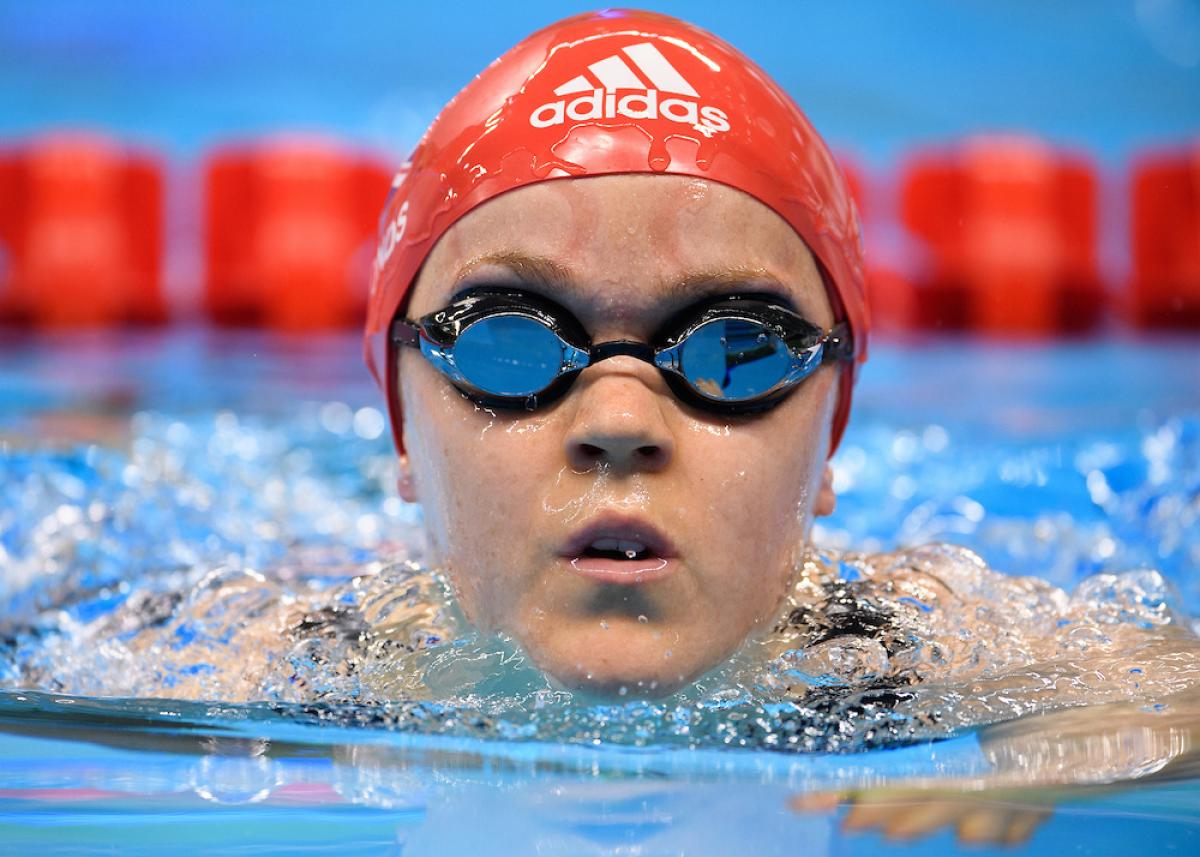 Ellie Simmonds competing at Rio 2016 Ellie Simmonds competing at Rio 2016