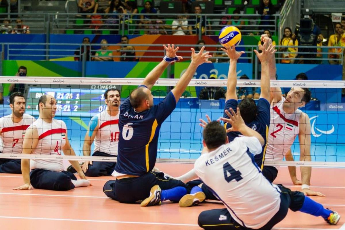 Sitting volleyball - Rio 2016 Sitting volleyball at the Rio 2016 Paralympic Games.