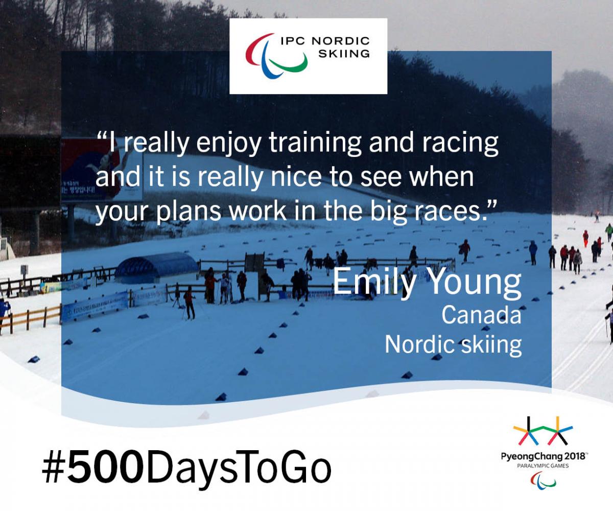 PyeongChang 2018 - #500DaysToGo - Emily Young