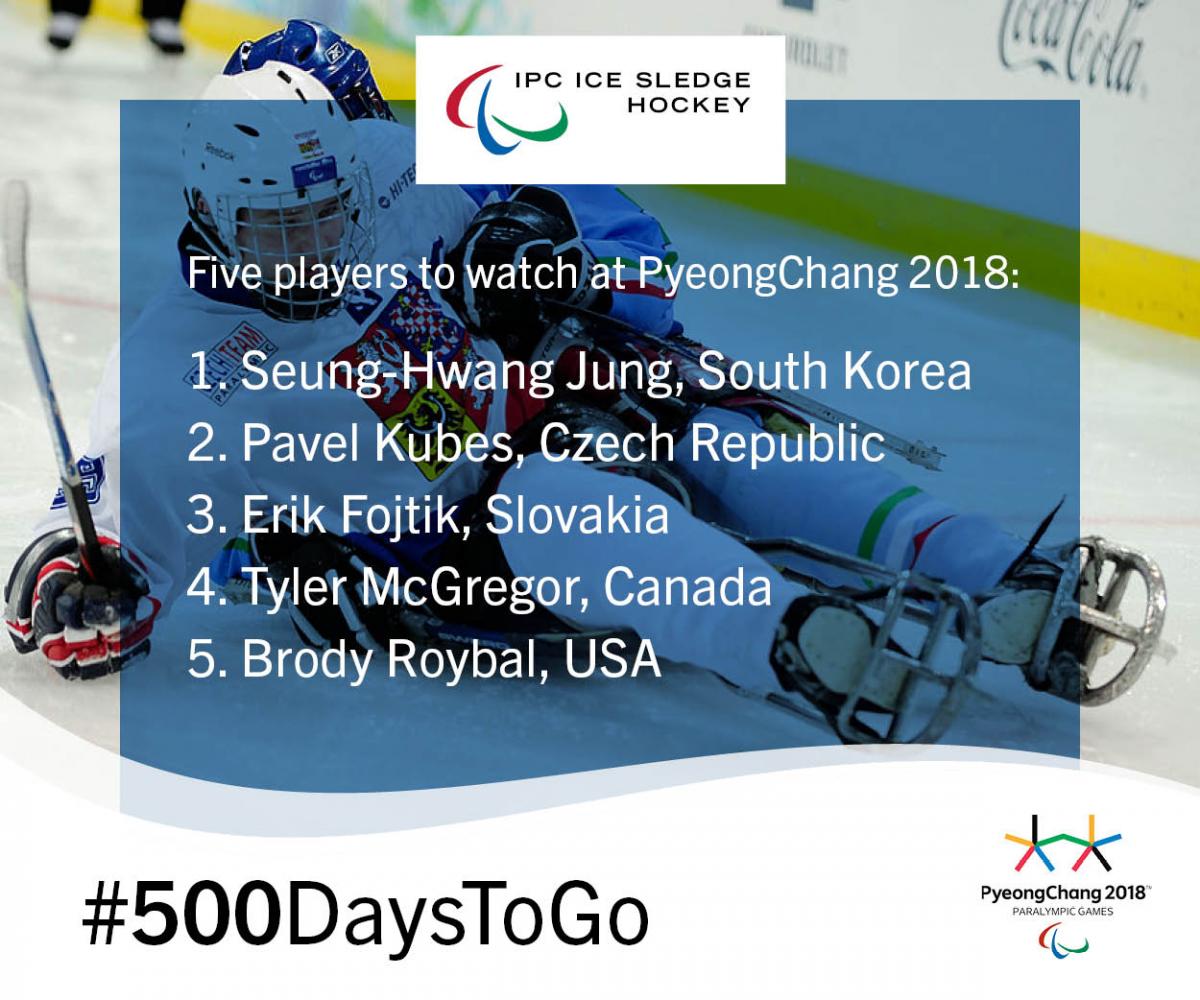 PyeongChang 2018 - #500DaysToGo - Ice sledge hockey PyeongChang 2018 - #500DaysToGo - Ice sledge hockey