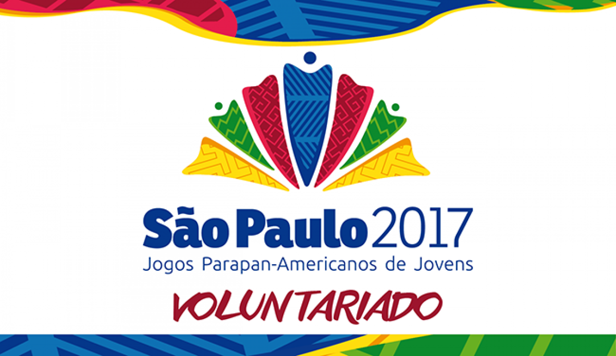 Become a 2017 Youth Parapan American Games' volunteer! Graphic inviting people to become a volunteer