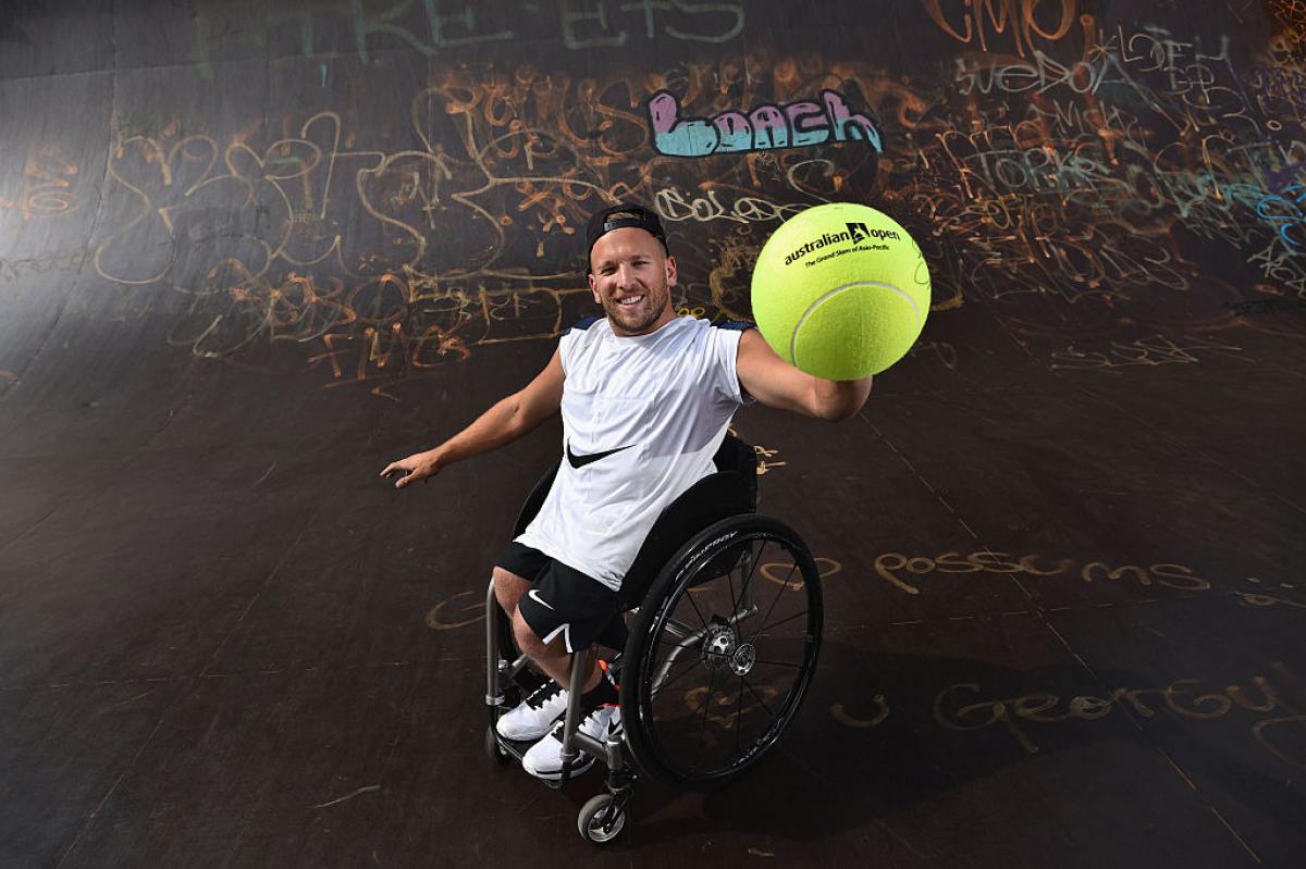 Dylan Alcott of Australia Dylan Alcott of Australia