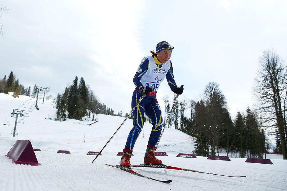 Oksana Shyshkova of Ukraine Oksana Shyshkova of Ukraine
