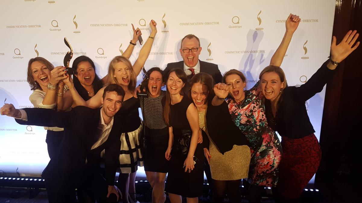 Team of the Year The IPC media team won in-house team of the year and PR professional of the year at the 2016 European Excellence Awards in Berlin.