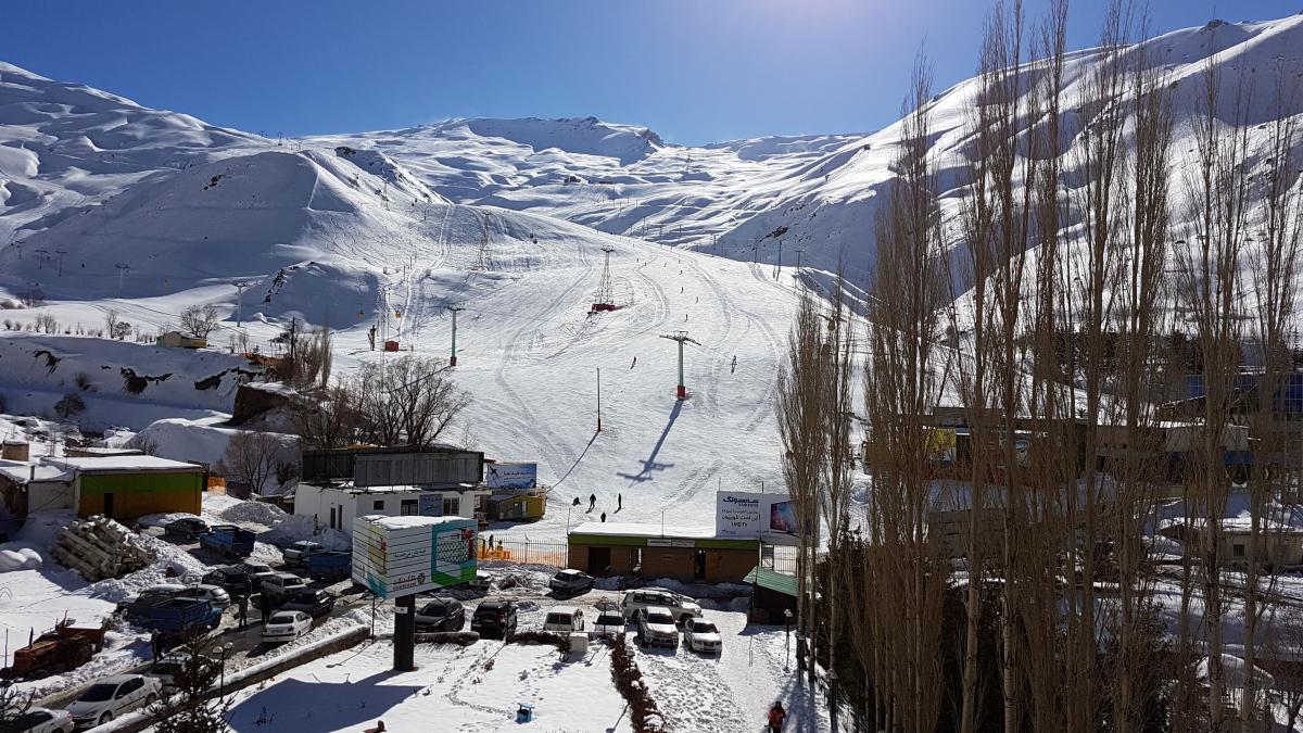 Dizin resort - Iran A ski slope in Iran