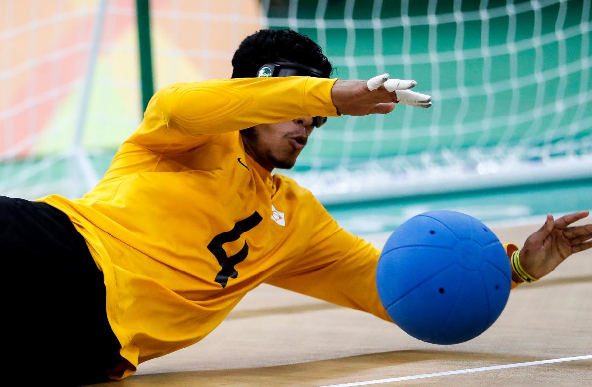 Leomon Moreno is leading defending champions Brazil into the 2018 Goalball Worlds 