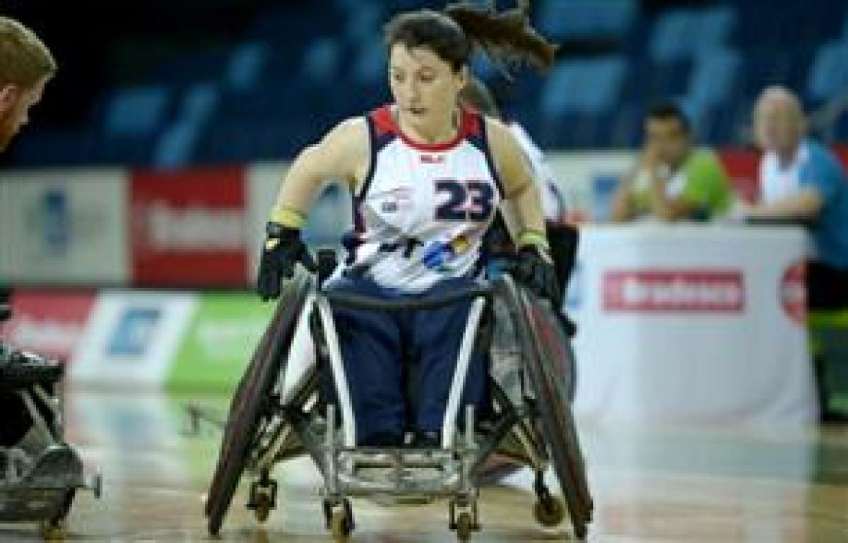 Coral Batey is not fazed by being the only woman in the Great Britain squad. 