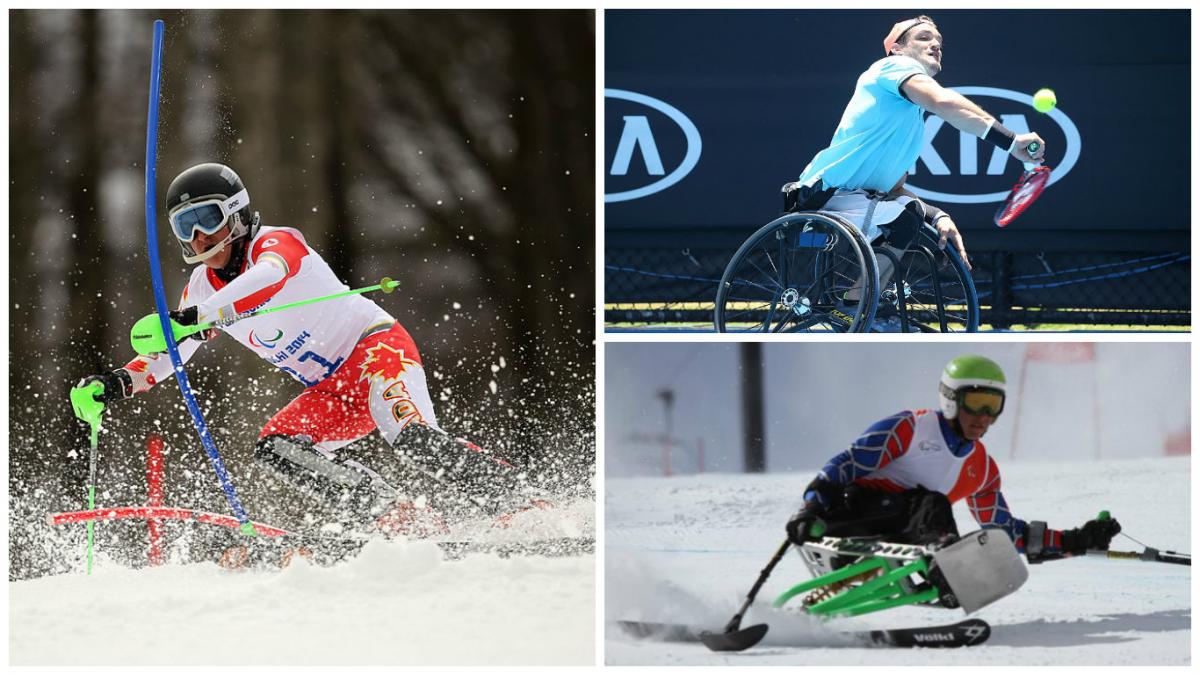 Argentina’s Gustavo Fernandez, Canada’s Mac Marcoux and USA’s Andrew Kurka