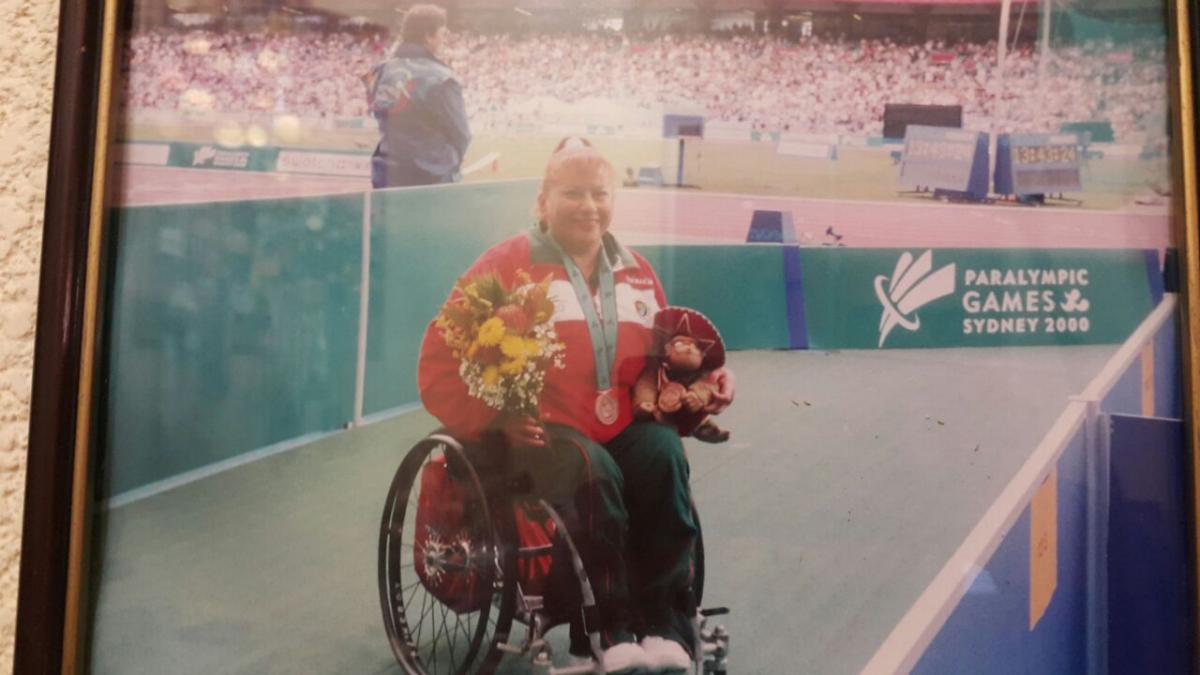 Dora Garcia - Mexico - athletics Woman in a wheelchair