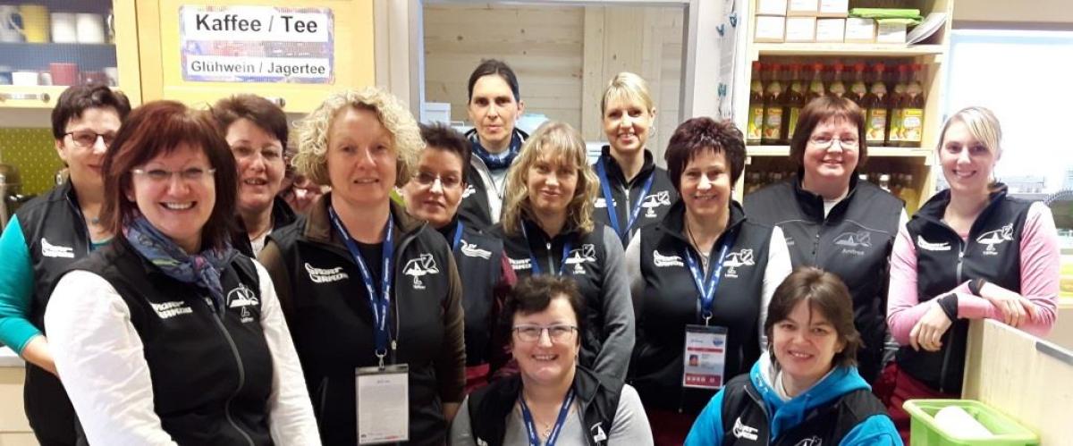 Finsterau 2017 - lunch ladies Successful sporting events are a consequence of the hard work of many people behind the scenes.
