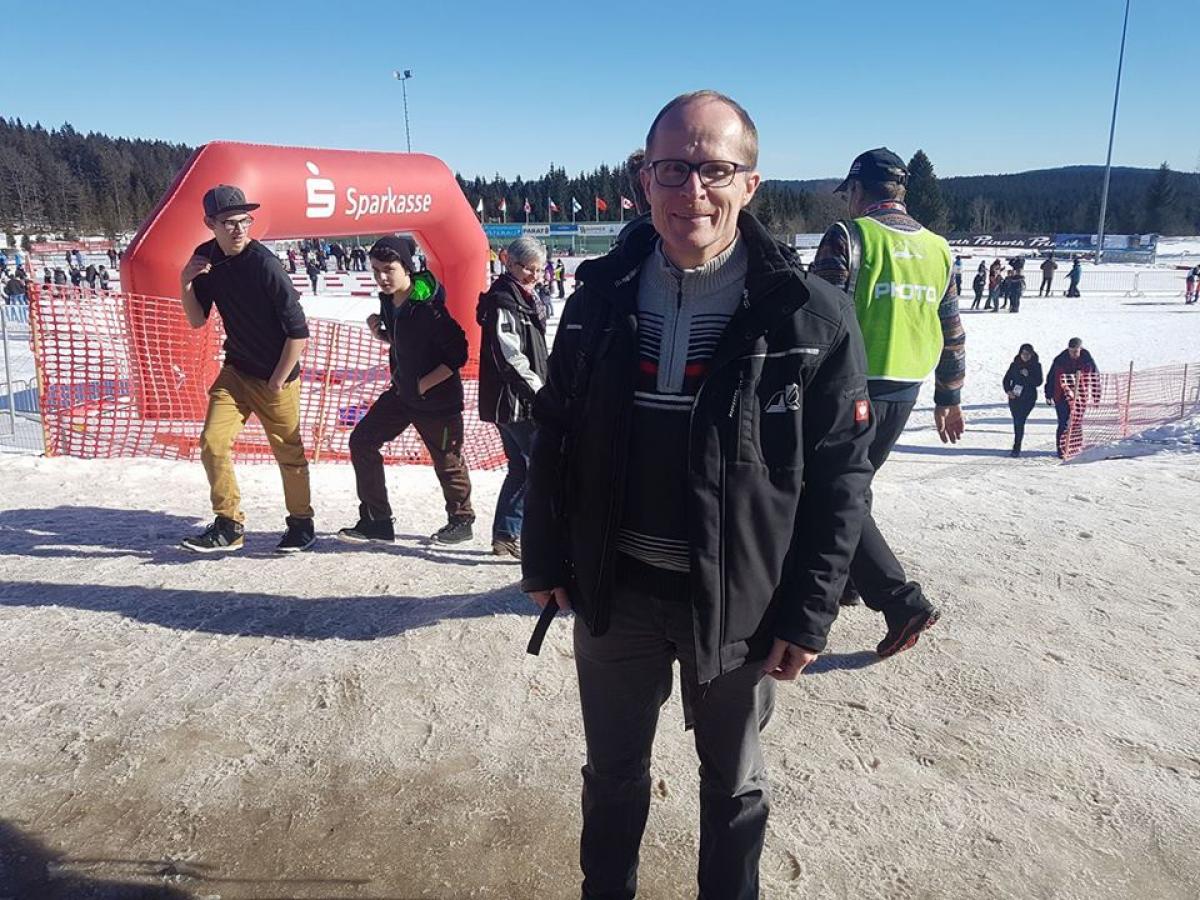 A local priest is also acting as the official timekeeper at Finsterau 2017