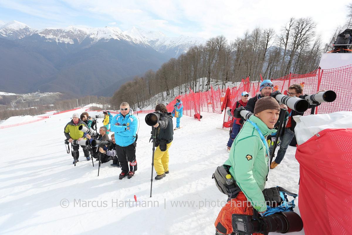 Media at the Sochi 2014