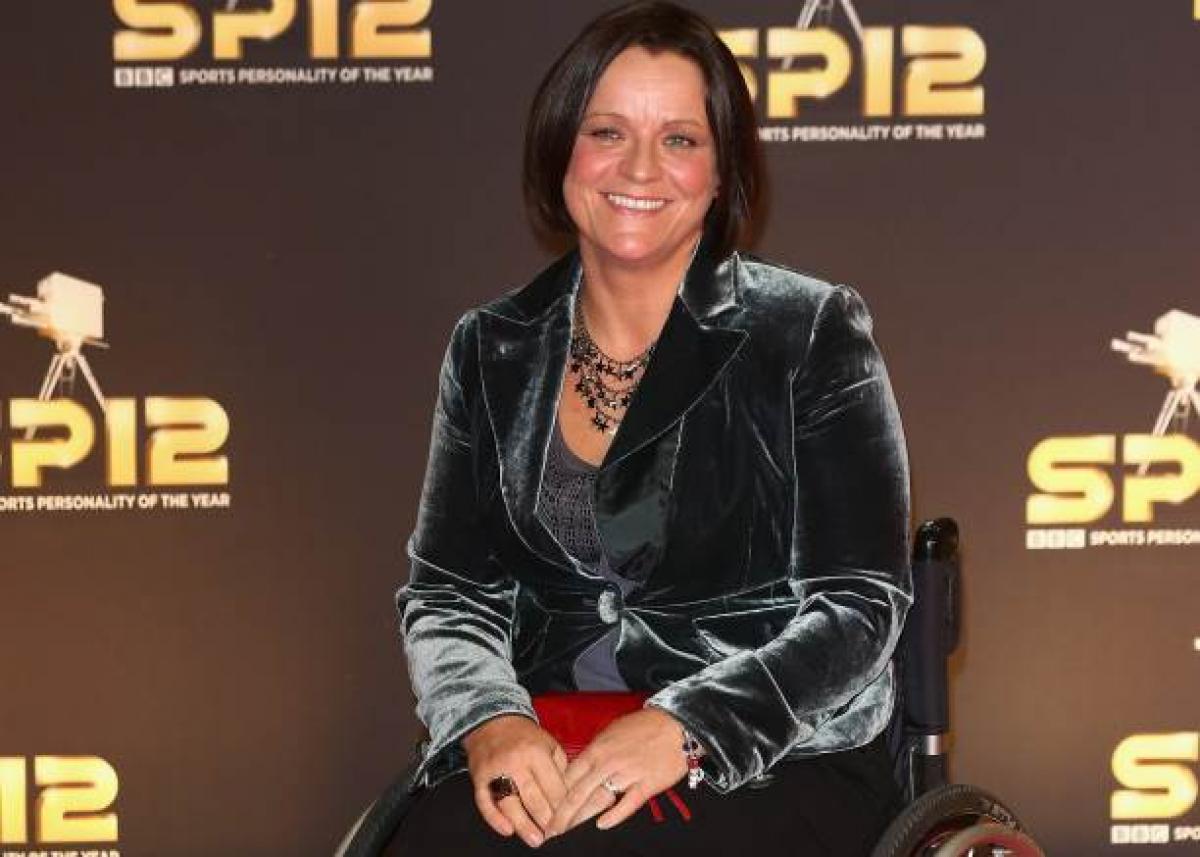 Martine Wright A picture of a woman in a wheelchair