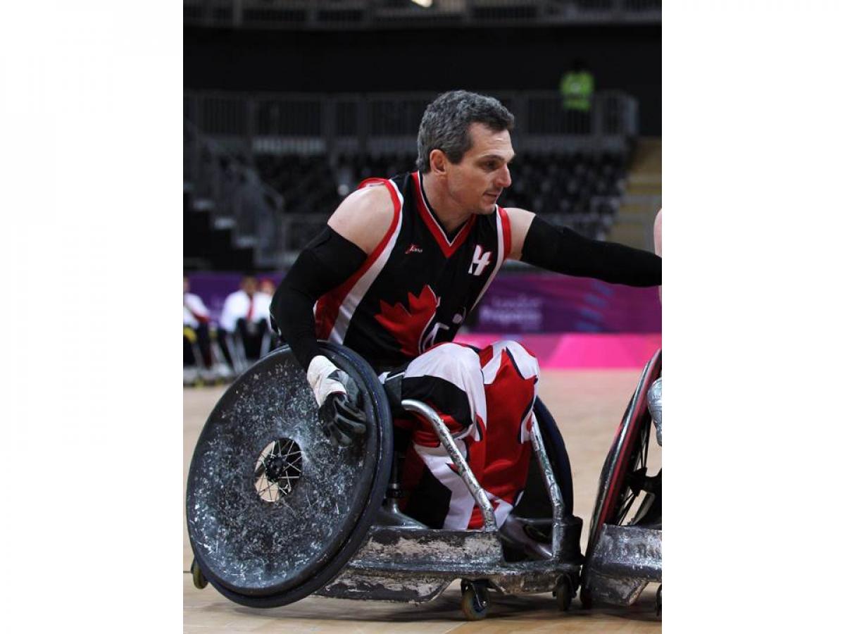 David Willsie of Canada - wheelchair rugby David Willsie of Canada