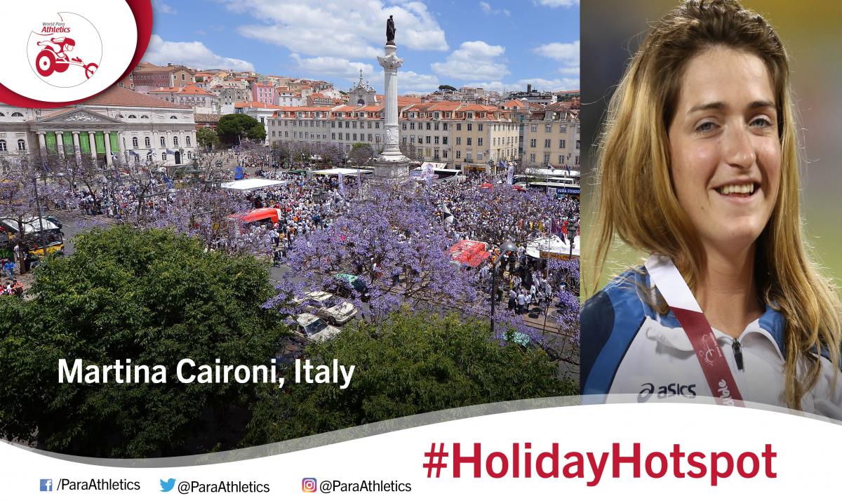 Italy's two-time Paralympic champion Martina Caironi tells us her favourite holiday destination.