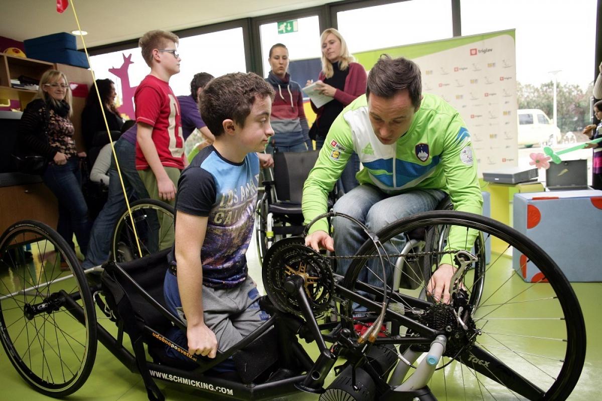 Slovenia has been showing children and young people Para sport