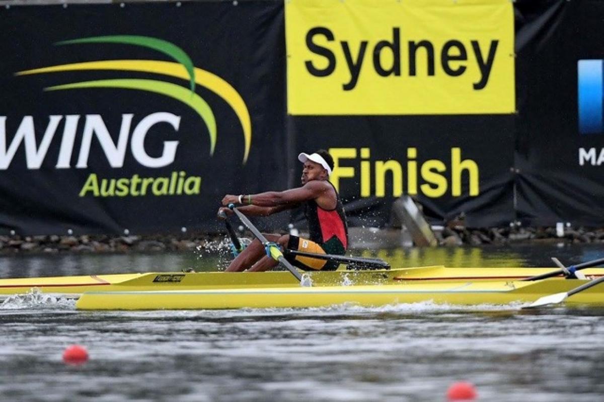 George Langa - Vanuatu Para rowing Vanuatu Para rowing