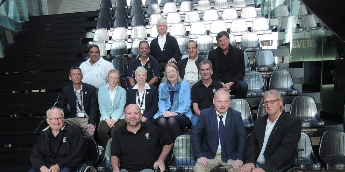 IWBF meeting The IWBF Executvie Council met for the in April 2017 in the House of Basketball.