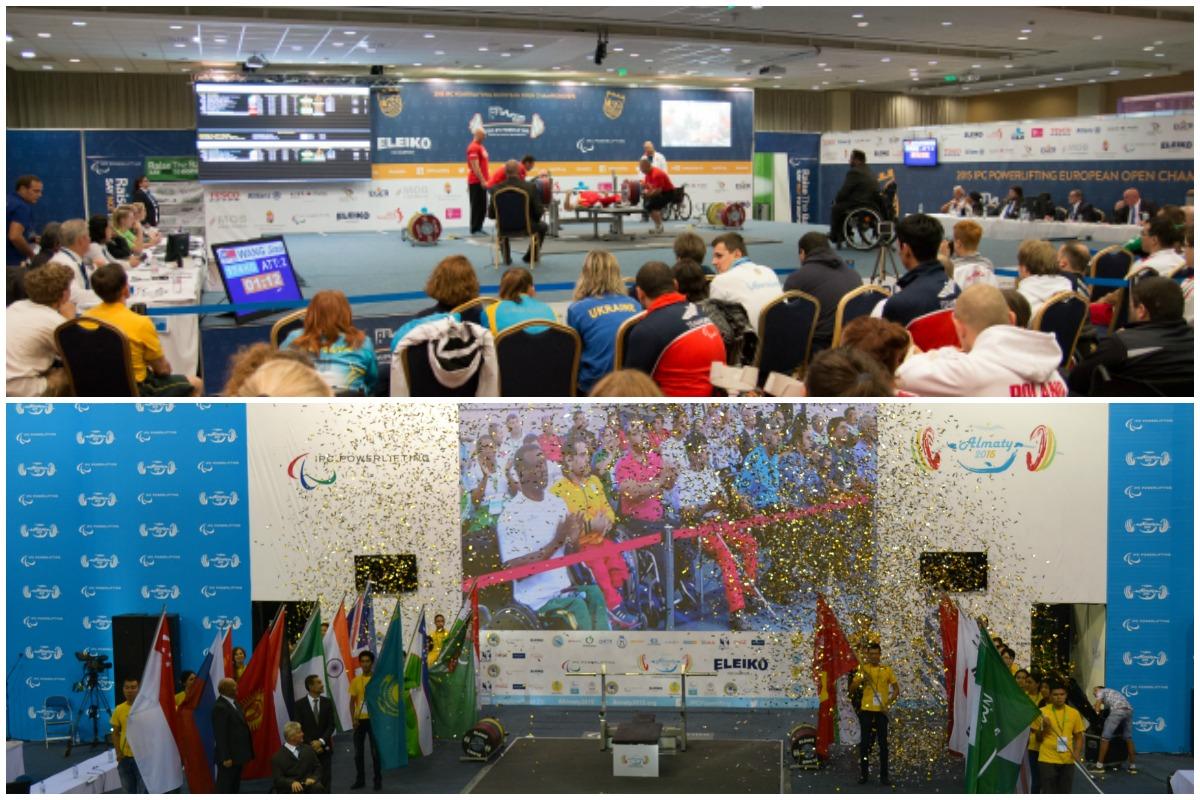 Almaty and Eger - 2019 and 2021 World Championships Powerlifting Championships