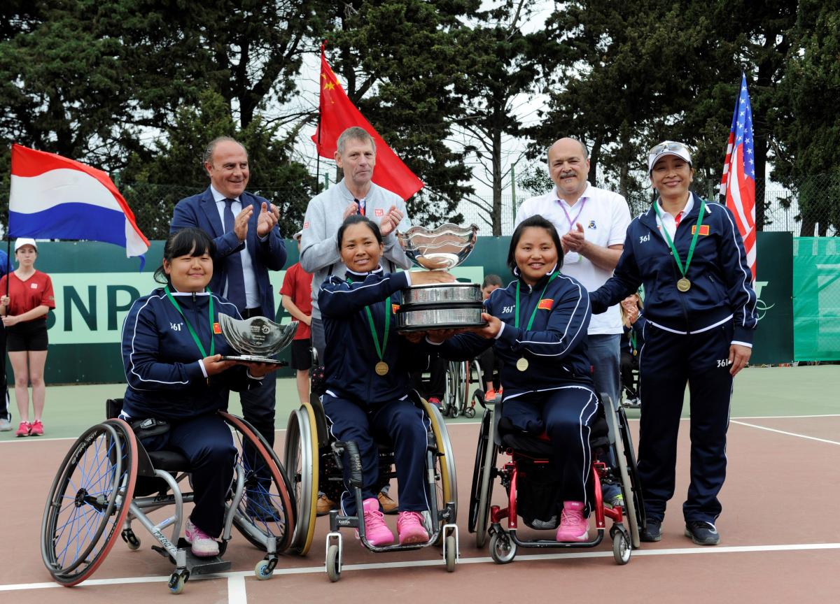 China - wheelchair tennis - World Team Cup