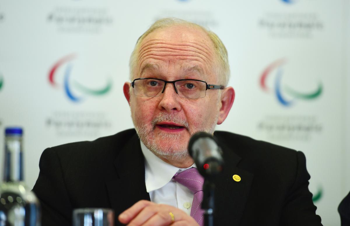 IPC President Sir Philip Craven