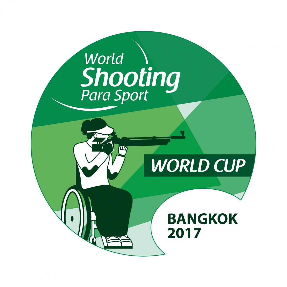 Bangkok 2017 World Shooting Para Sport World Cup - logo Bangkok 2017 World Shooting Para Sport World Cup - logo