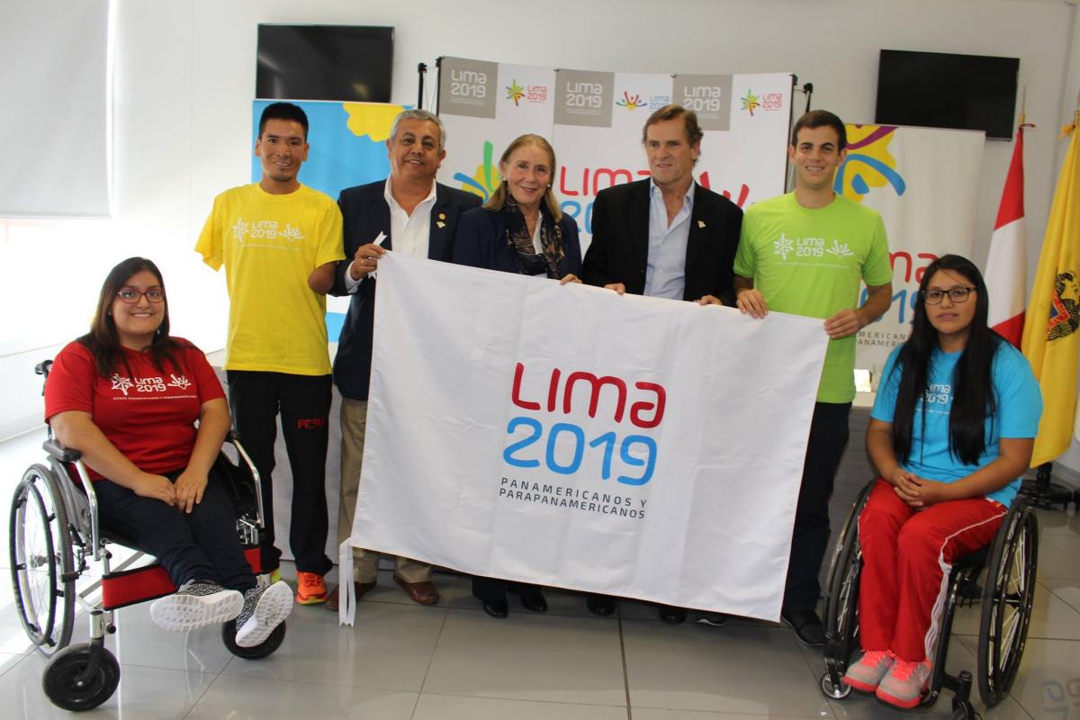 Lima 2019 ambassadors - Pilar Jauregui, Maria de Jesus Trujillo, Pedro de Vinatea and Efrain Sotacuro