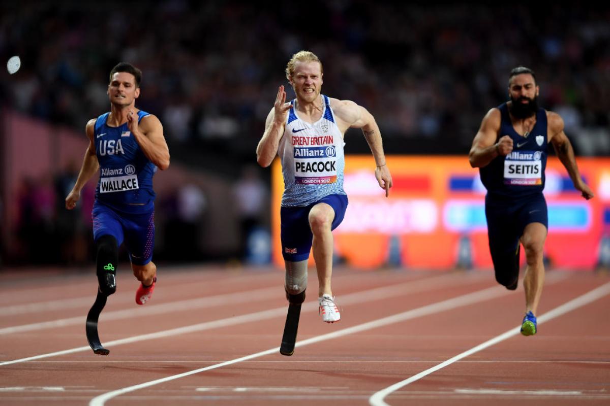 Jonnie Peacock - Great Britain - London 2017 Blade runners in action