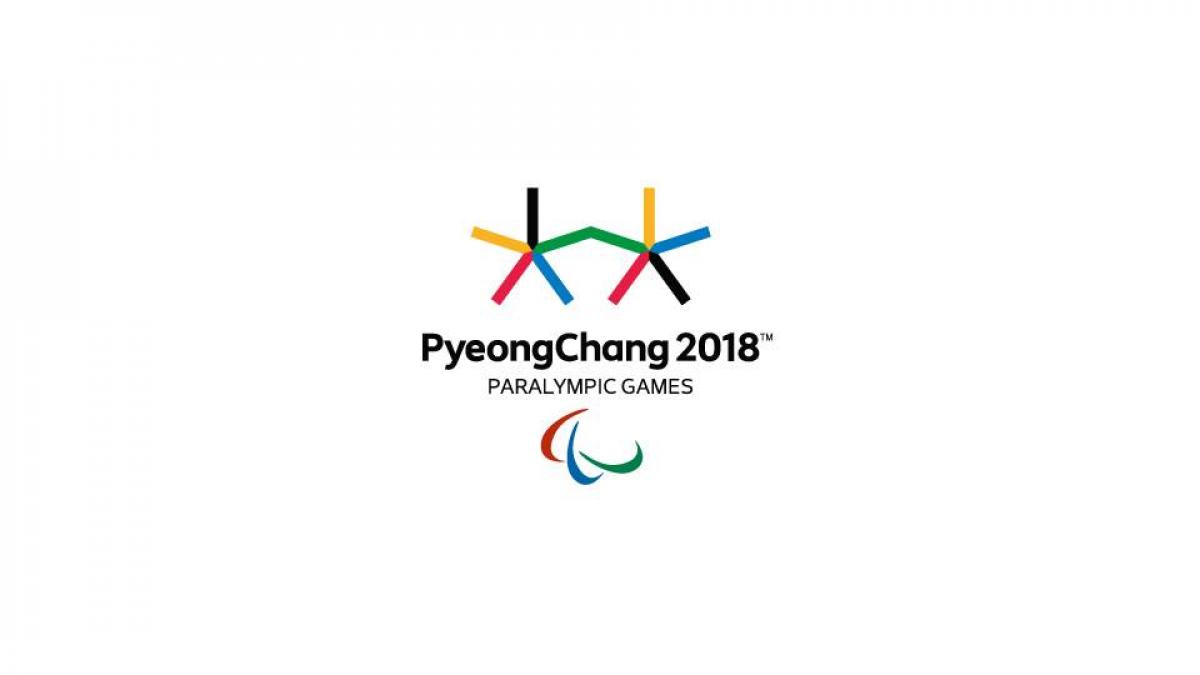 The official logo of the PyeongChang 2018 Paralympic Winter Games