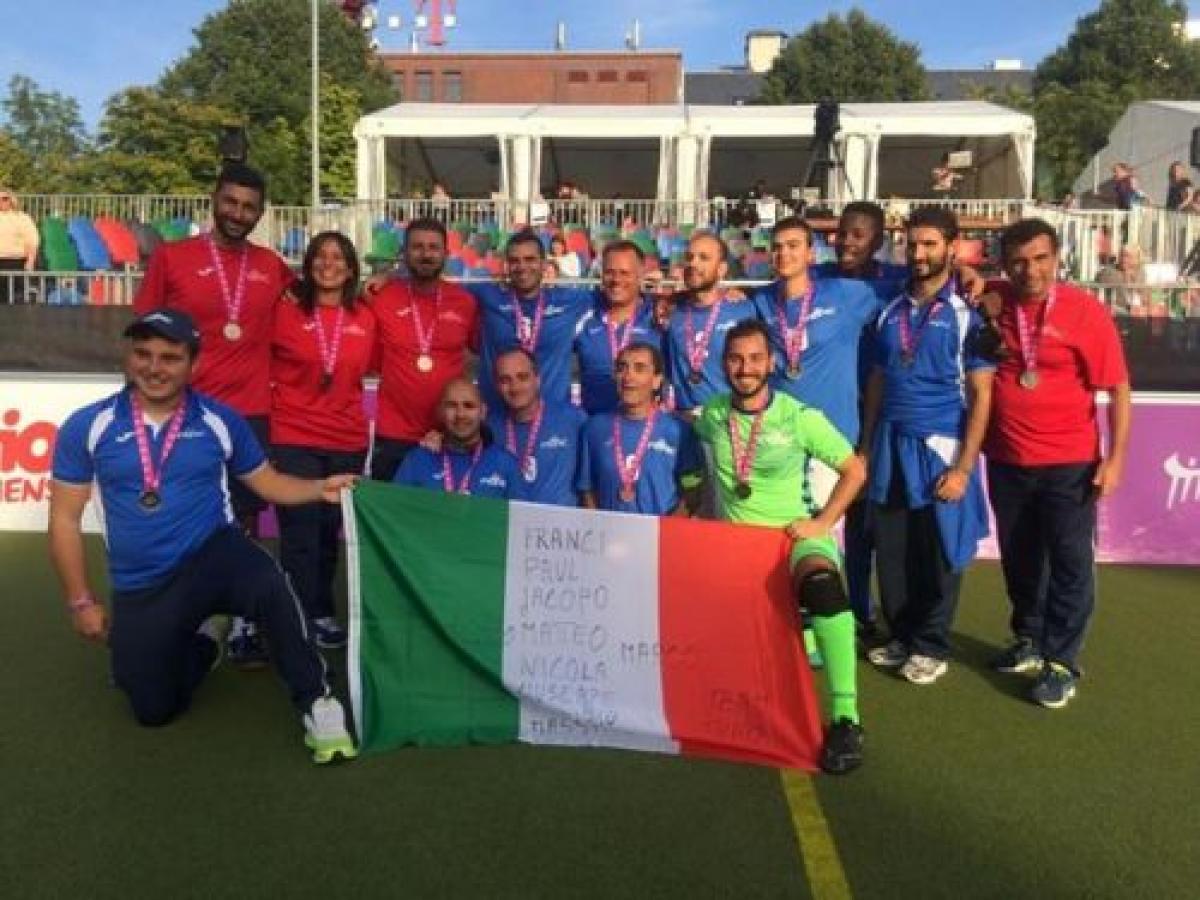Italian blind football team - Italy Italian blind football team - Italy