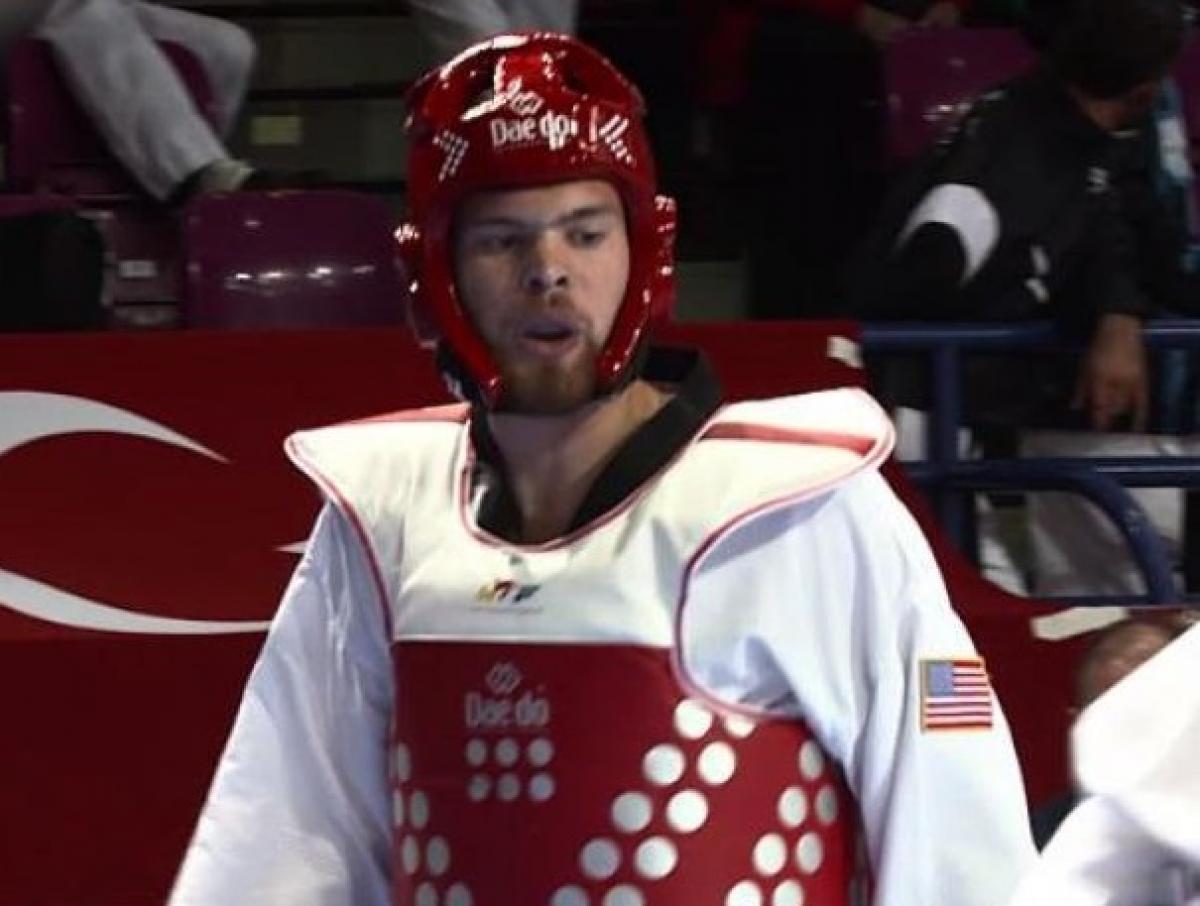 Evan Medell a male Para taekwondo athlete