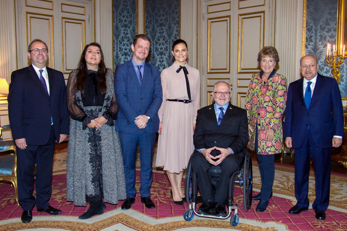 IPC Honorary Board meeting 2017 a group of men and women smile at the camera