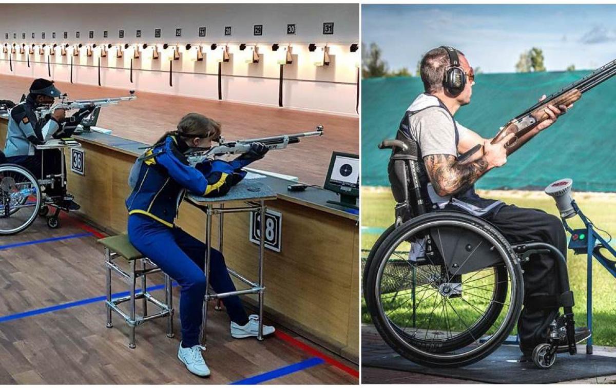 World Shooting Para Sport - collage 