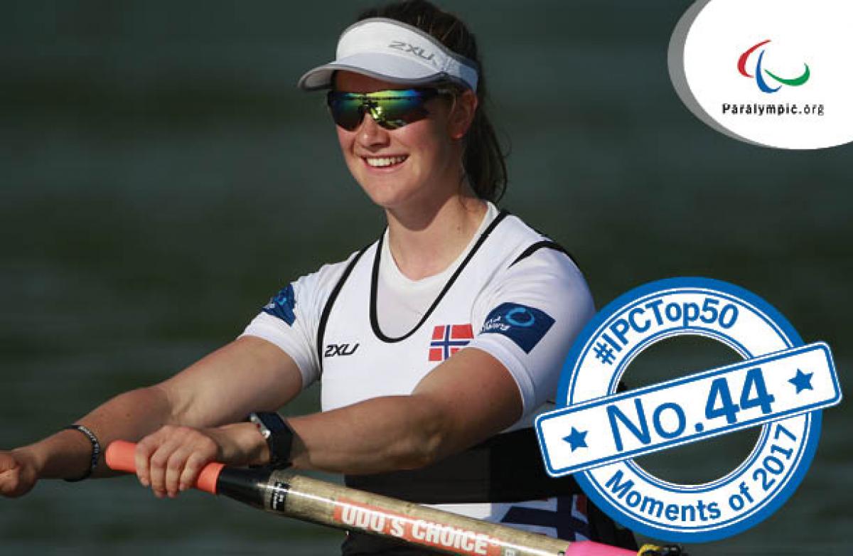 Top 50 No 44 - Birgit Skarstein a female Para rower