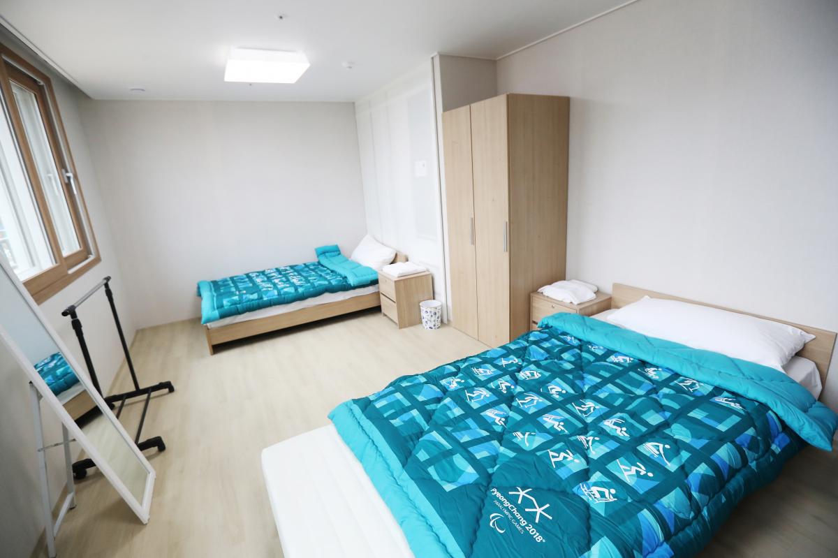 The PyeongChang 2018 Paralympic Village will house upto 2,268 personnel during the Winter Games.