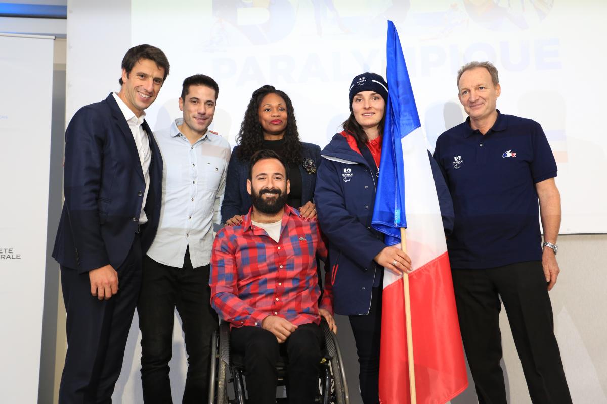 Marie Bochet was named as France's flagbearer for PyeongChang 2018.