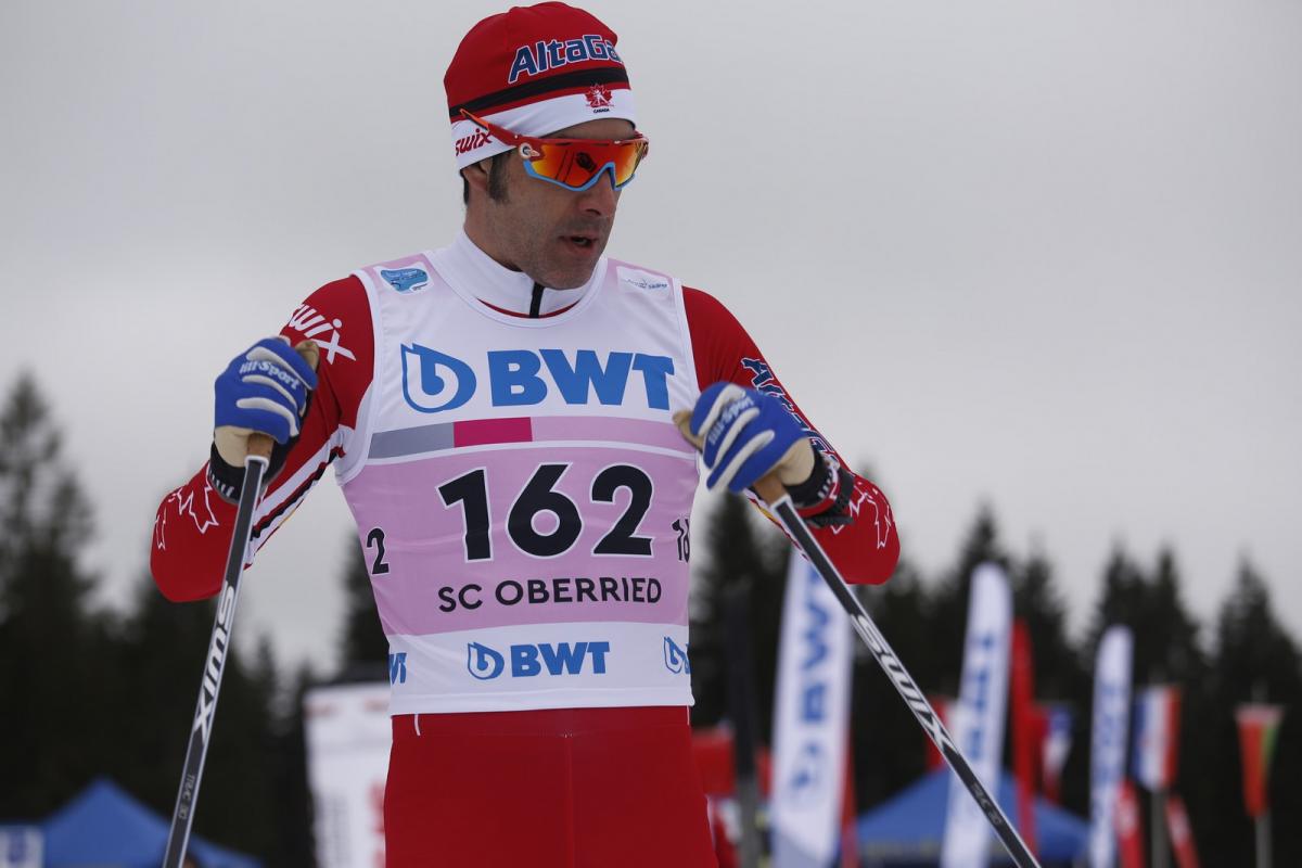 Brian McKeever - Oberried 2018 a male Para Nordic skier