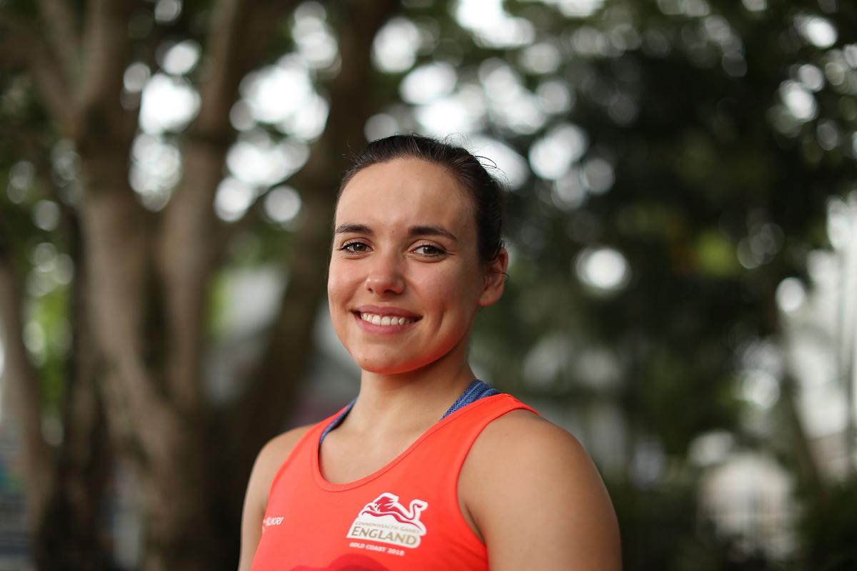 Jade Jones a female Para triathlete